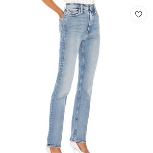 MOTHER Denim High Waisted Rider in Give It Up